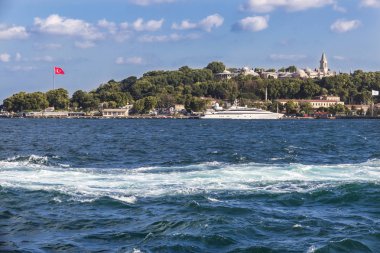 Istanbul, boğaz gezisine manzaraları