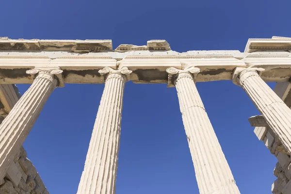 Blick Auf Die Akropolis Berühmter Ort Athen Der Hauptstadt Griechenlands — Stockfoto