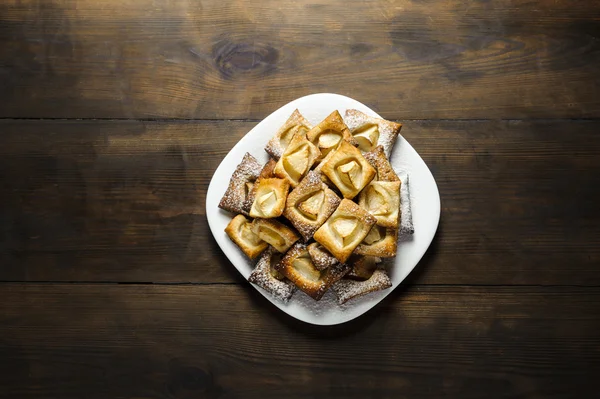 Plate full of cookies — Stock Photo, Image