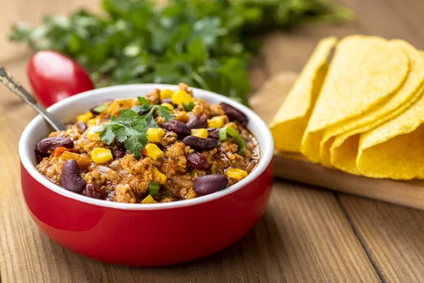 Meksika yemekleri - lezzetli tacos — Stok fotoğraf