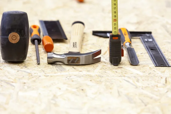 Tool carpenter's workshop — Stock Photo, Image