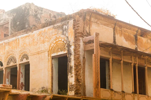 Antik tapınak Hindistan parçadaki mimari detay 