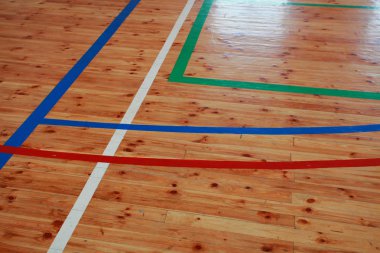 Basketbol salonu kapalı Sahası