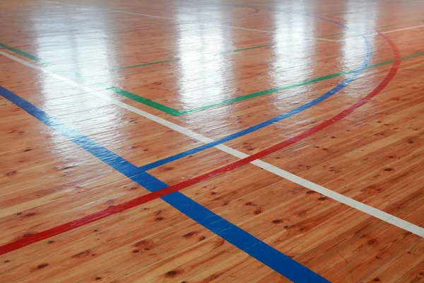 Basketball hall indoor court