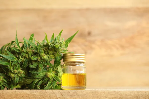 Cannabis oil and hemp — Stock Photo, Image