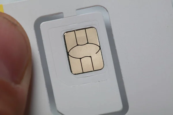 Новый формат сим-карт nano micro и standard — стоковое фото