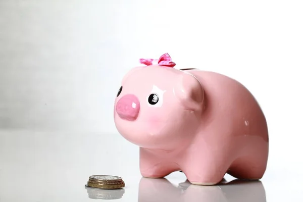Coin Money Piggy Bank — Stock Photo, Image