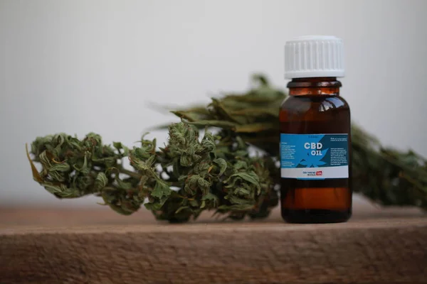 Medicinale Cannabis Olie Cbd — Stockfoto