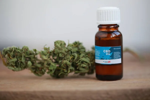 Medicinale Cannabis Olie Cbd — Stockfoto