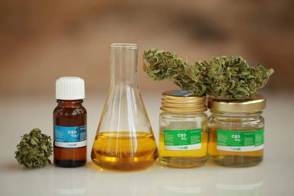 Aceite de cannabis — Foto de Stock