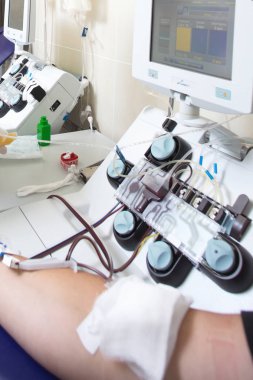 Ameliyathane ekipmanı resüsitasyon doktorları. Ayılar