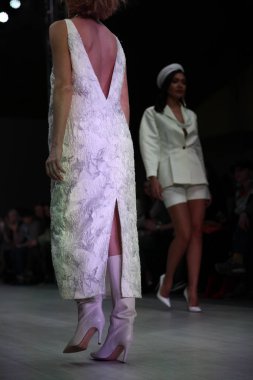 Beyaz Rusya, Minsk, 13 Nisan 2019. Belarus desi defile