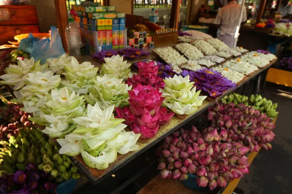 Levendige Bloemblaadjes Tuin Sri Lanka — Stockfoto