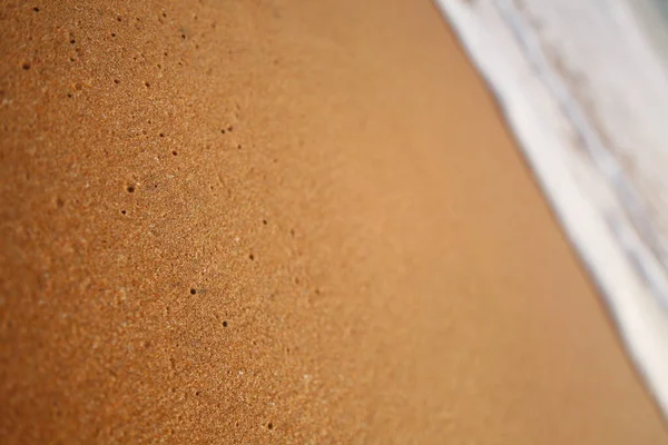 White Foam Sandy Tropical Ocean Beach — Stock Photo, Image