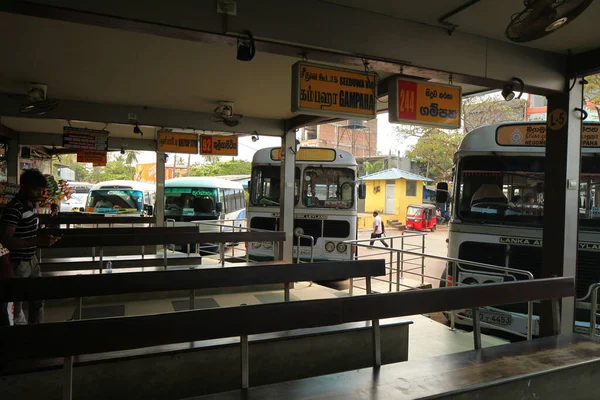 Центральний Міський Автовокзал Шрі Ланка Негомбо 2020 Рік — стокове фото