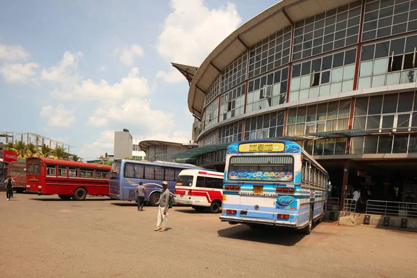 Gare Routière Central City Sri Lanka Negombo 2020 — Photo