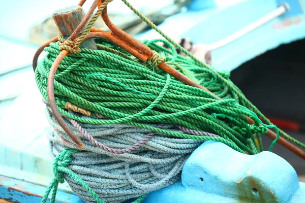 熱帯スリランカで漁船の詳細をスナップ — ストック写真