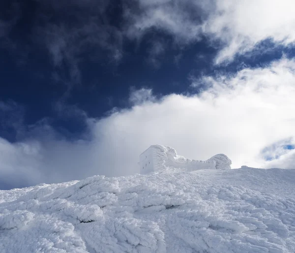 Gamla observatoriet på toppen av berget — Stockfoto