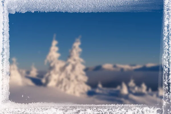 Noël fond d'hiver pour la conception — Photo