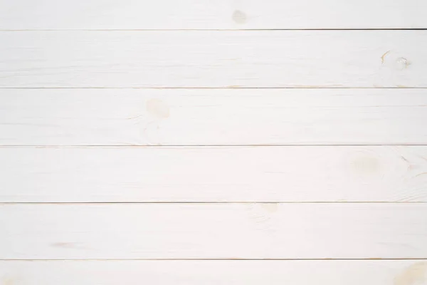 白い木の板のテクスチャ — ストック写真