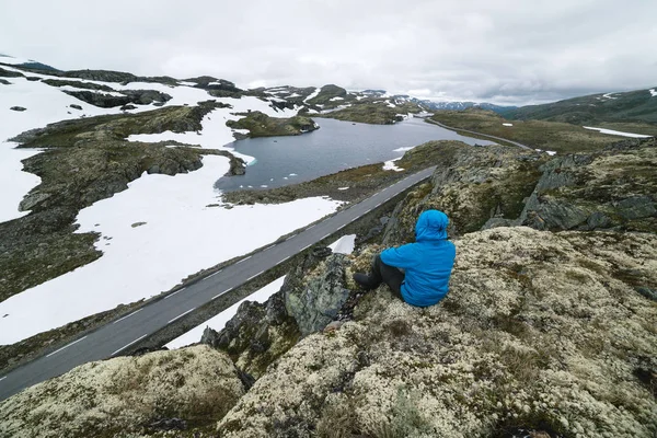 Aurlandsfjellet - landskapsrutt i Norge — Stockfoto