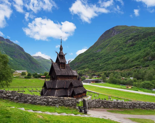Borgund Stave Church, Noruega — Foto de Stock