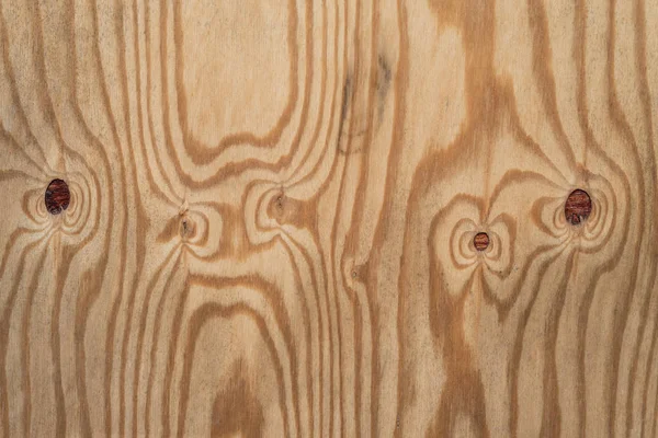 Textura de madera contrachapada con nudos — Foto de Stock