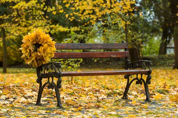 Herfst in het park — Stockfoto