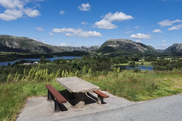 Paesaggio estivo della Norvegia — Foto Stock