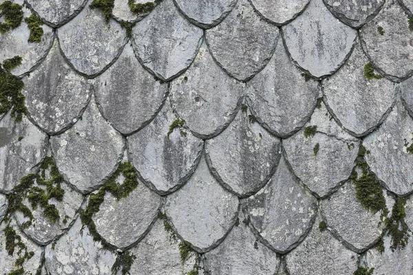 Texture of the shale roof in Norway — Stock Photo, Image