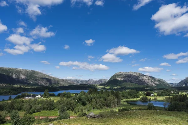 Paesaggio estivo della Norvegia — Foto Stock