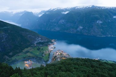 Aurlandsfjord, Norveç sularına