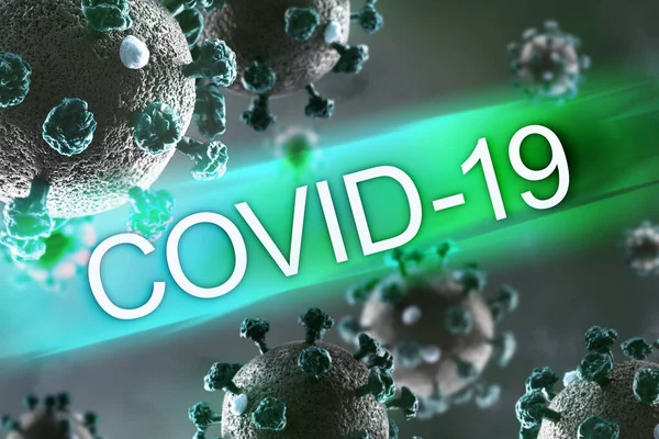 Πανδημία Covid Ιός Του Coronavirus Sars Cov — Φωτογραφία Αρχείου