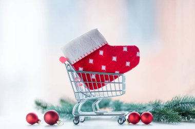 Noel Hediyelik alışveriş sepeti