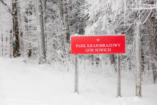 Park Krajobrazowy gor sowich, Polen — Stockfoto