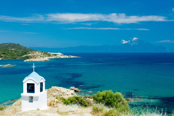 Piccola chiesa in Grecia — Foto Stock