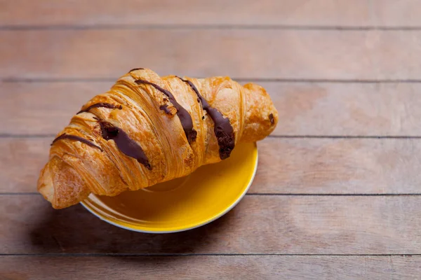 Delicious fresh croissant — Stock Photo, Image
