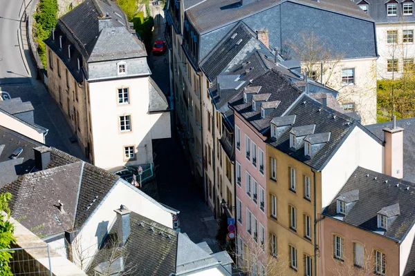 Stare miasto luxembourg — Zdjęcie stockowe