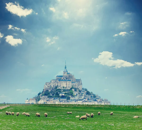 Le mont Saint Michel — Stockfoto