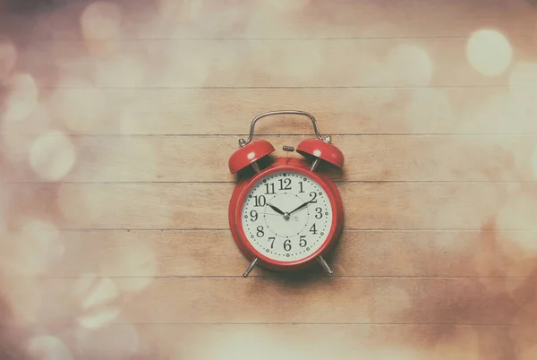 Retro alarm clock with bells — Stock Photo, Image