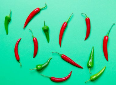 Taze kırmızı biber 