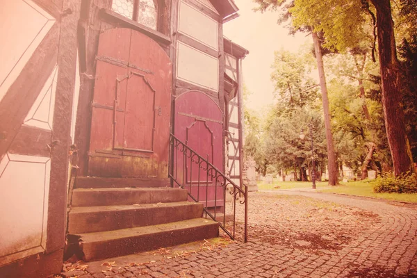 Old wooden germany church — Stock Photo, Image