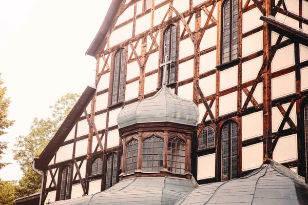 Vieille église allemande en bois — Photo