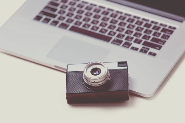 Cool modern laptop — Stock Photo, Image