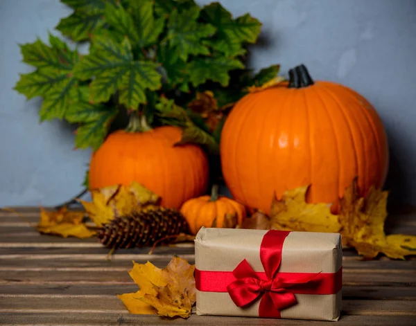 hediye kutusu ile kabak 