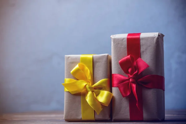 Due scatole regalo — Foto Stock