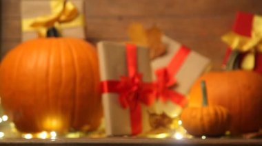 Kabaklar çay kavanozu ile