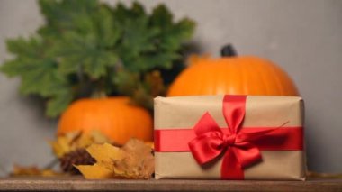 hediye kutusu ile kabak 