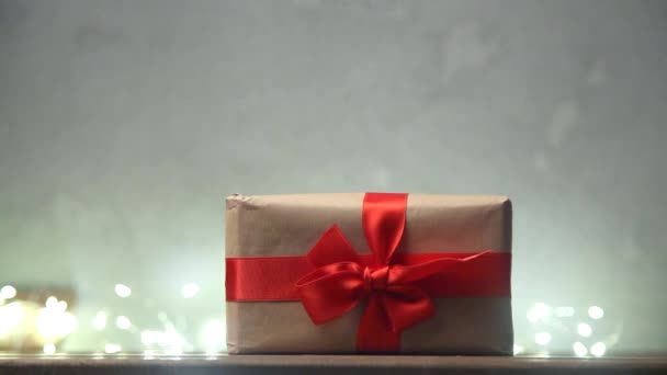 两个礼品盒 — 图库视频影像