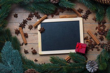 Menü Pano hediye kutusu ile 